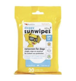 Petkin Doggy Sun Wipes 20ct