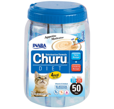 Inaba Churu Diet 14g - ( Sold Per Jar) 50- Pcs Cat Food Treats