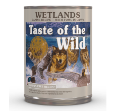 Taste of the Wild Wetlands Canine Recipe with Roasted Fowl 390grm (DOG)