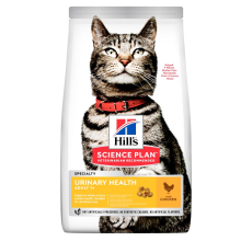 Hill's Science Plan Urinary Health Adult Cat Food with Chicken - 1.5kg