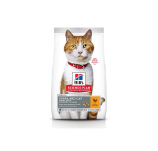 Hill's Science Plan Sterilised Adult Cat Food with Chicken - 1.5kg
