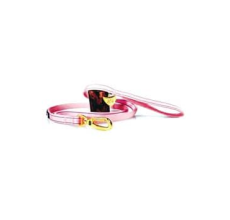 Dogness Reflective Neoprene Pink Leash