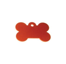 Imarc Pet Tag Bone Large Orange