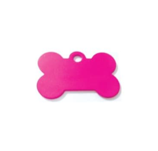 Imarc Pet Tag Bone Small Pink