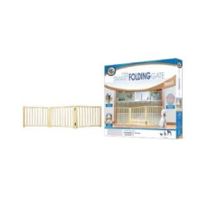 Four Paws Free Standing Walk Over Wood Gate 3 Panel 24 and-64 and *17