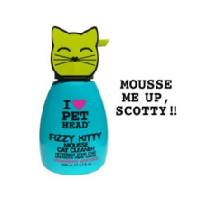 Pet Head Fizzy Kitty Mousse Strawberry Lemonade 190ml