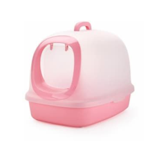 Nutrapet Cat Toilets XXL Luxury Cat Litter Box Pink 62*46*44 cm