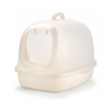 Nutrapet Cat Toilets XXL Luxury Cat Litter Box Cream 62*46*44 cm