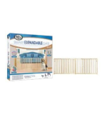 Four Paws Safety Gate Vertical Wood Slat Gate 53-96 and x 24