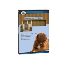 Four Paws Safety Gate Metal Walk Thru Gate (30 and-34 and x 39.25 and)
