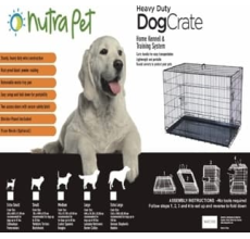 Nutrapet Double Door W Divider Large 109*70.5*78.5 Cms