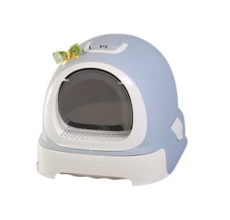 Nutrapet Fantastic Cat Litter Toilet - GREY(Small Cats) ) L52×W42×H40cm