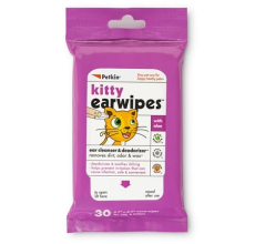 Petkin Kitty Ear Wipes 30ct