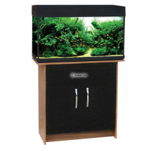 Aqua One AquaVogue 135 Aquarium Set 135L 80wx42dx50cm Black ONLY AQUARIUM - CABINET SOLD SEPARATELY