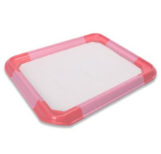 Nutrapet Assembled Dog Lavatory Pink L 62.5 X W 62.5 X H 5cms ( Large)
