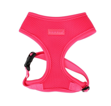 PUPPIA NEON SOFT HARNESS A PINK L Neck 14.2" Chest 19.3-26.8"