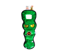 Outward Hound Tough Seamz Tug Gator Grn LG