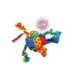 Petstages Rag Rope Ball