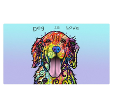Drymate Placement Mats For Dogs Dog Is Love 16 X 28 Inches