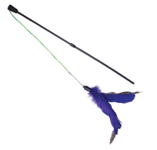 SmartyKat® Frisky Flyer™ Feather Wand Cat Toy