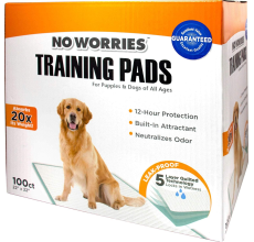 Four Paws No Worries 22X22 Inc Pads 1/100Ct Box