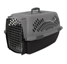 PETMATE PET PORTER 32" TRADITIONAL 30-50lbs ~ GRAY & BLACK