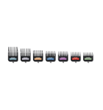 AndisPremium Chrome Plated 7-Piece Magnetic Comb Set