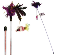 Nutrapet Flying Mouse Cat Wand