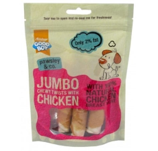 Armitage Jumbo Chicken Chewy Twists - 100g