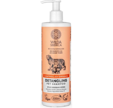 Wilda Siberica. Controlled Organic, Natural & Vegan Detangling pet shampoo, 400 ml