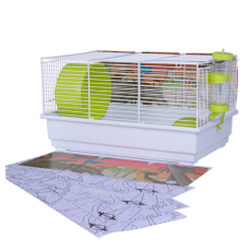 Voltrega Spain Hamster Kit 113B + Paint Cut Dinos