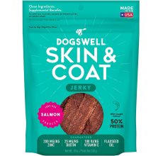 Dogswell Skin & Coat MINI Jerky Grain-Free Salmon - 4 oz.