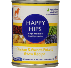Dogswell Wet Dog Food Happy Hips Chicken Recipe, 13 oz.