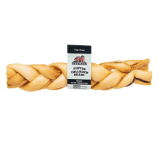 Red Barn Puffed Collagen Braid 6" Chews .85oz/24.1g