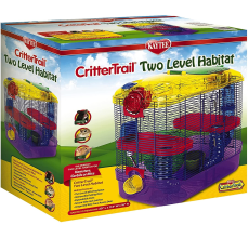 Kaytee Crittertrail Two Level Habitat 4/Cs Crittertrail And Critterhome Habitats