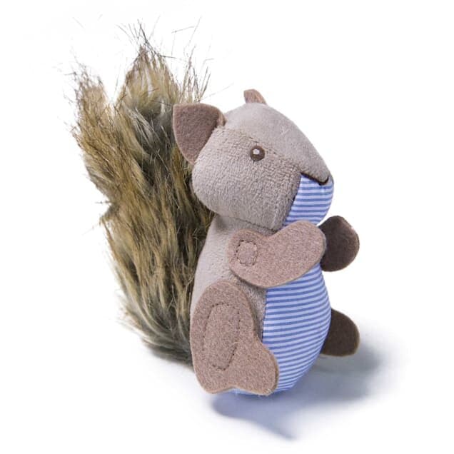 Petlinks® Plush Player™ Squirrel Refillable Catnip Cat Toy