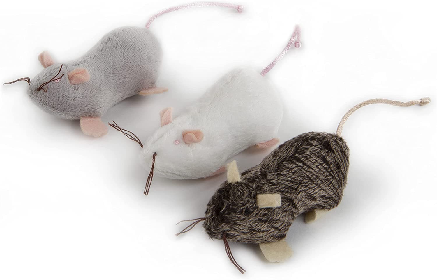 Petlinks® Lil' Creepers™ Refillable Catnip Cat Toys, Set of 3