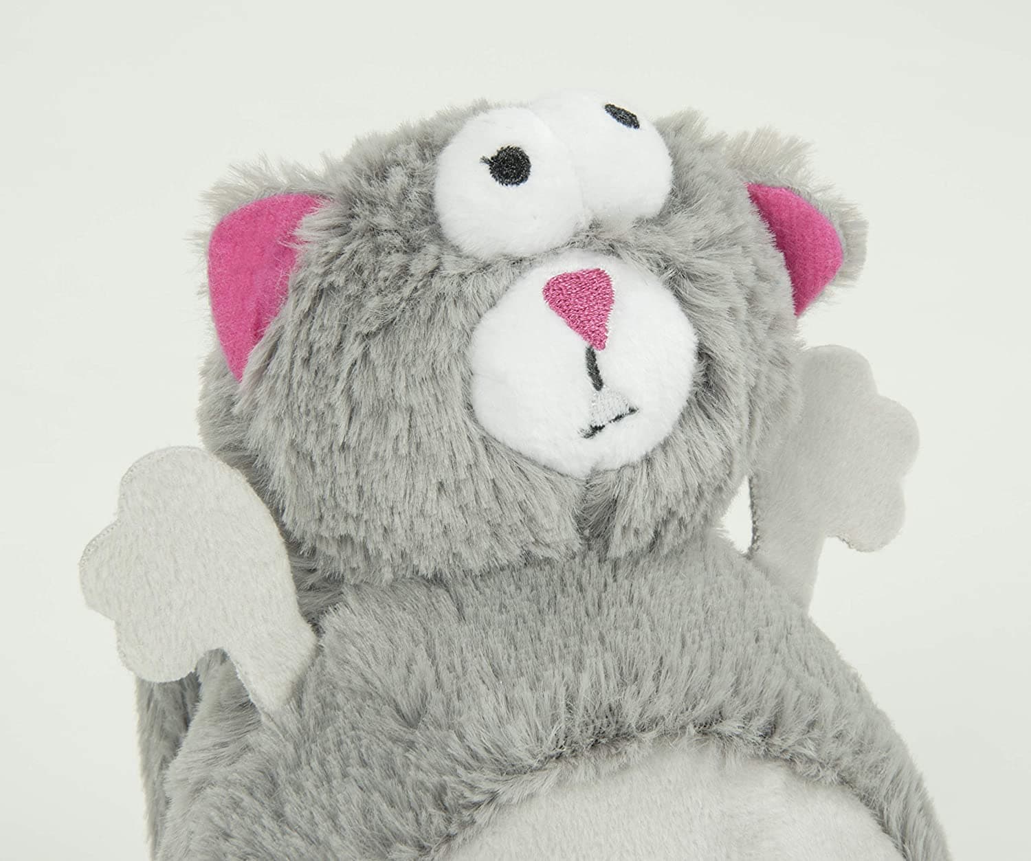 goDog Action Plush Squirrel with Chew Guard Technology Animated Squeaker Dog Toy