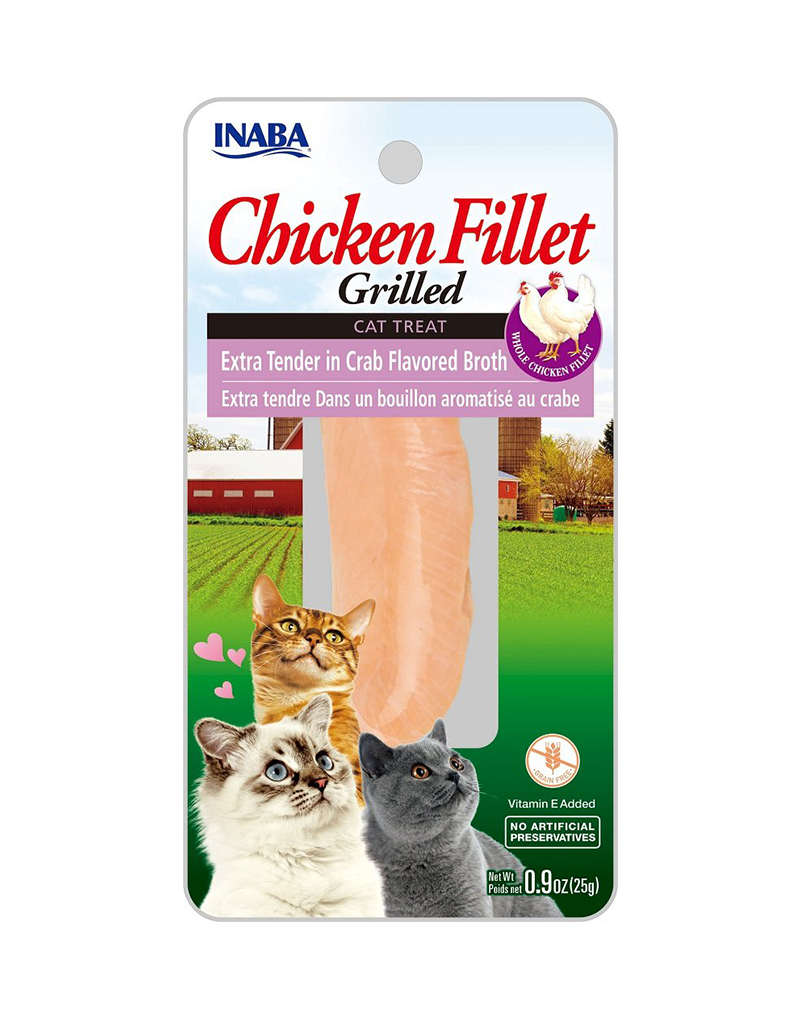 INABA CHICKEN EXTRA TENDER IN CRAB BROTH 25 g /per Pc
