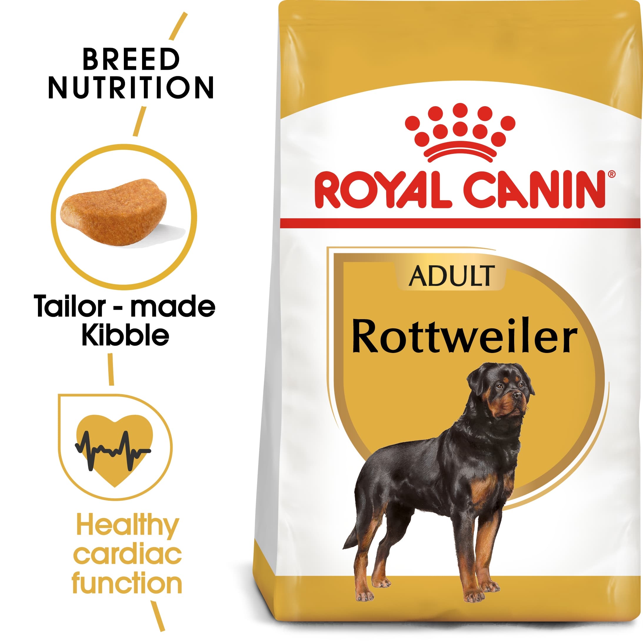 Royal Canin Breed Health Nutrition Rottweiler Adult 12 KG