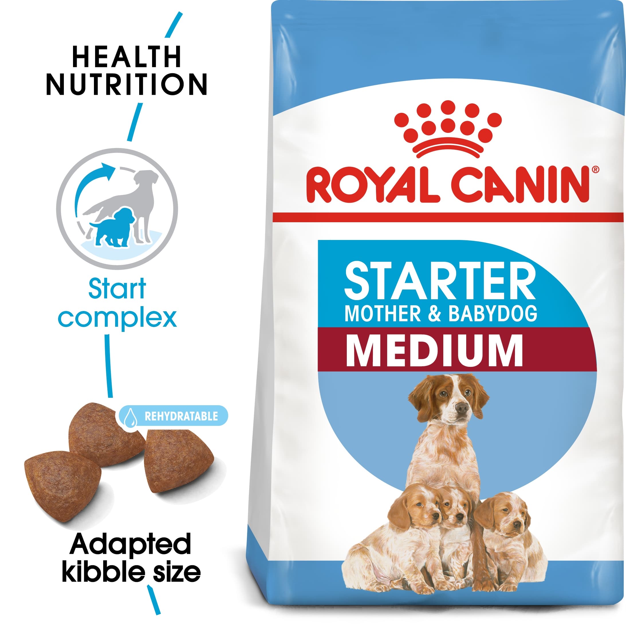 Royal Canine Size Health Nutrition Medium Starter 4 KG