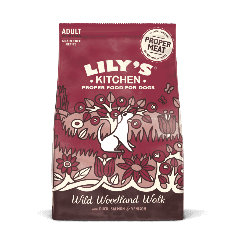 Lily's Kitchen Wild Woodland Walk with Duck, Salmon & Venison Adult Dry Dog Food (12kg)