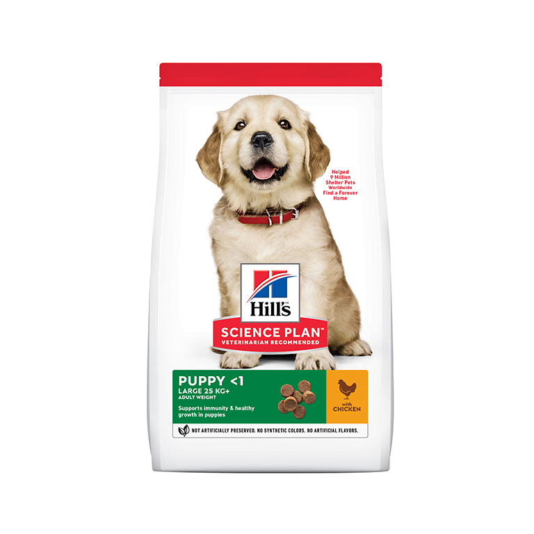 Hill's Science Plan Large Breed Puppy Food with Chicken - 16kg