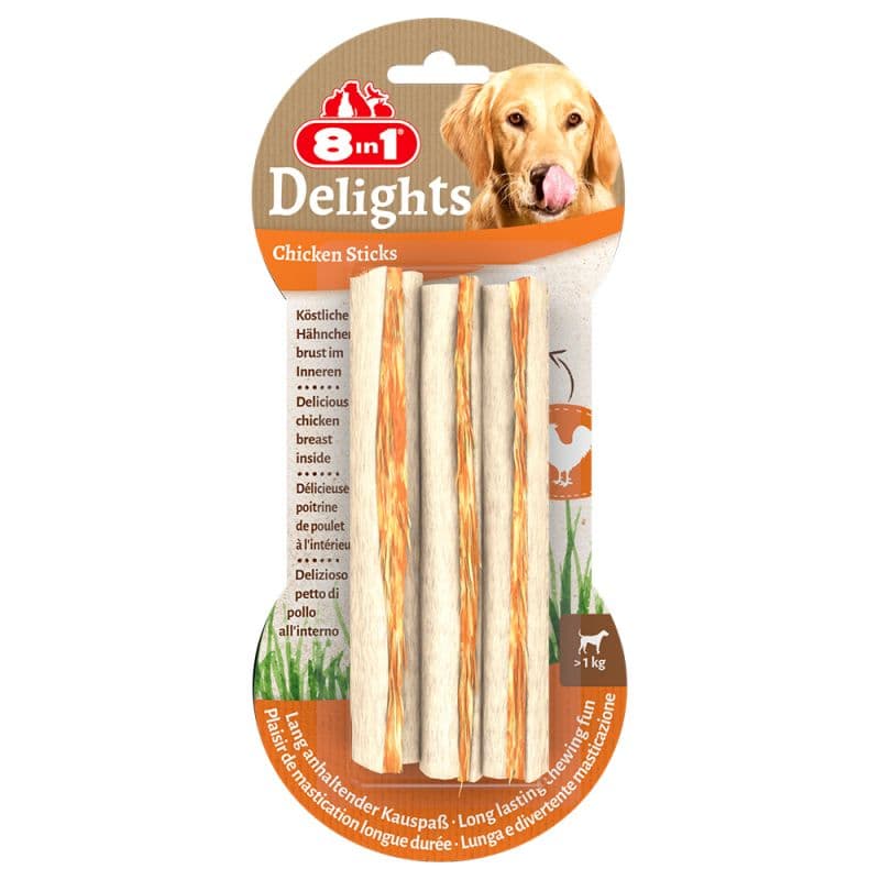 8in1 Delights Sticks Chicken