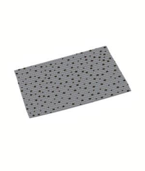 Drymate Scented Cat Litter Mat Paw Stripe Grey Black
