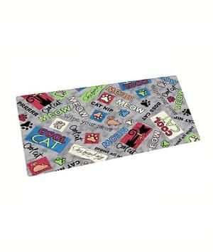 Dry Mate Cat Litter Mats COOL CAT GREY 20 X 28 Inches