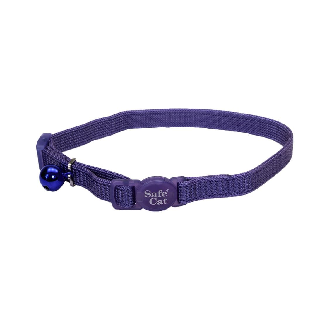 Coastal 3 and SafeCat Nylon Breakaway Collar Paradise Purple