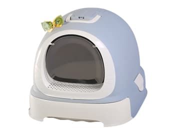 Nutrapet Fantastic Cat Litter Toilet - GREY(Small Cats) ) L52×W42×H40cm