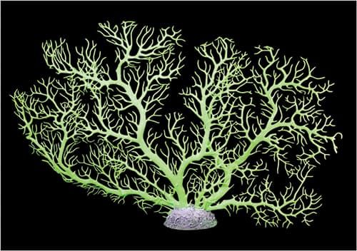 Aqua One Coral Fan Green 43x30cm (M)