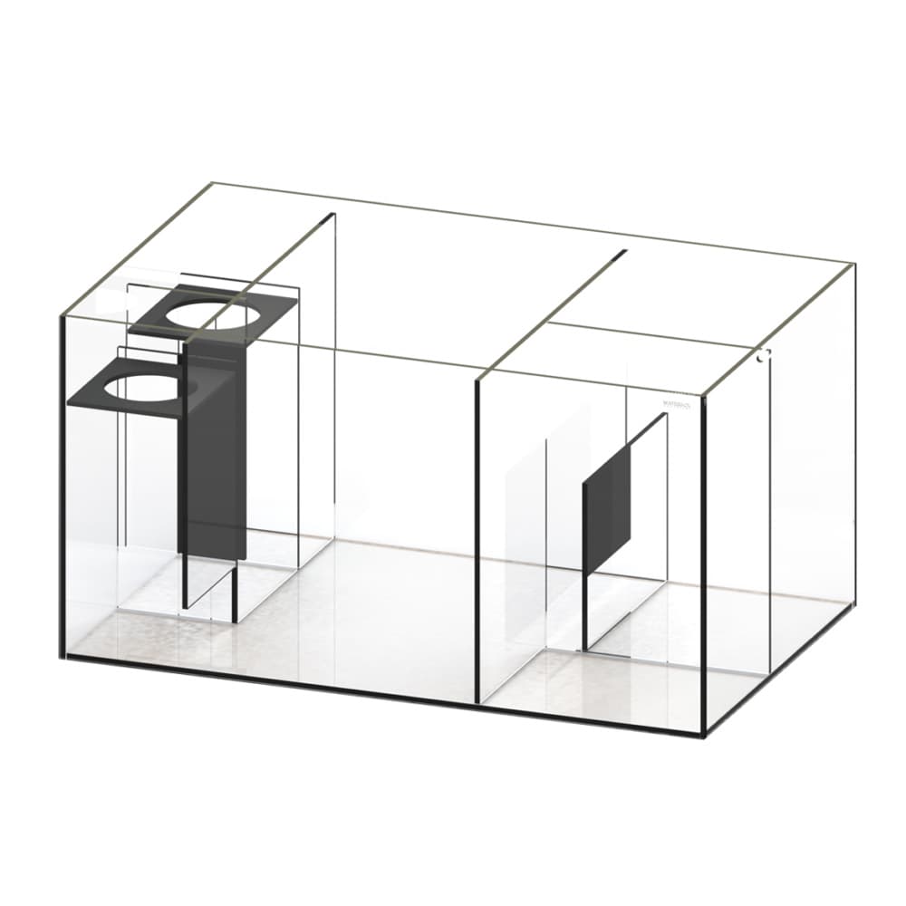 WaterBox Platinum FRAG 60.3+ Cabinet- L 90CM X W 60CM X W 30CM-BLACK